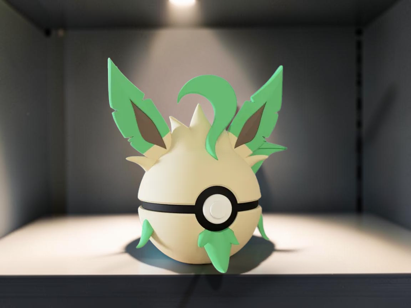 Leafeon #0470 Display Ball