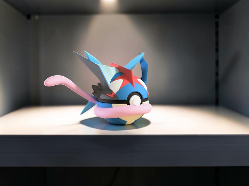 Ash-Greninja #0658 Display Ball