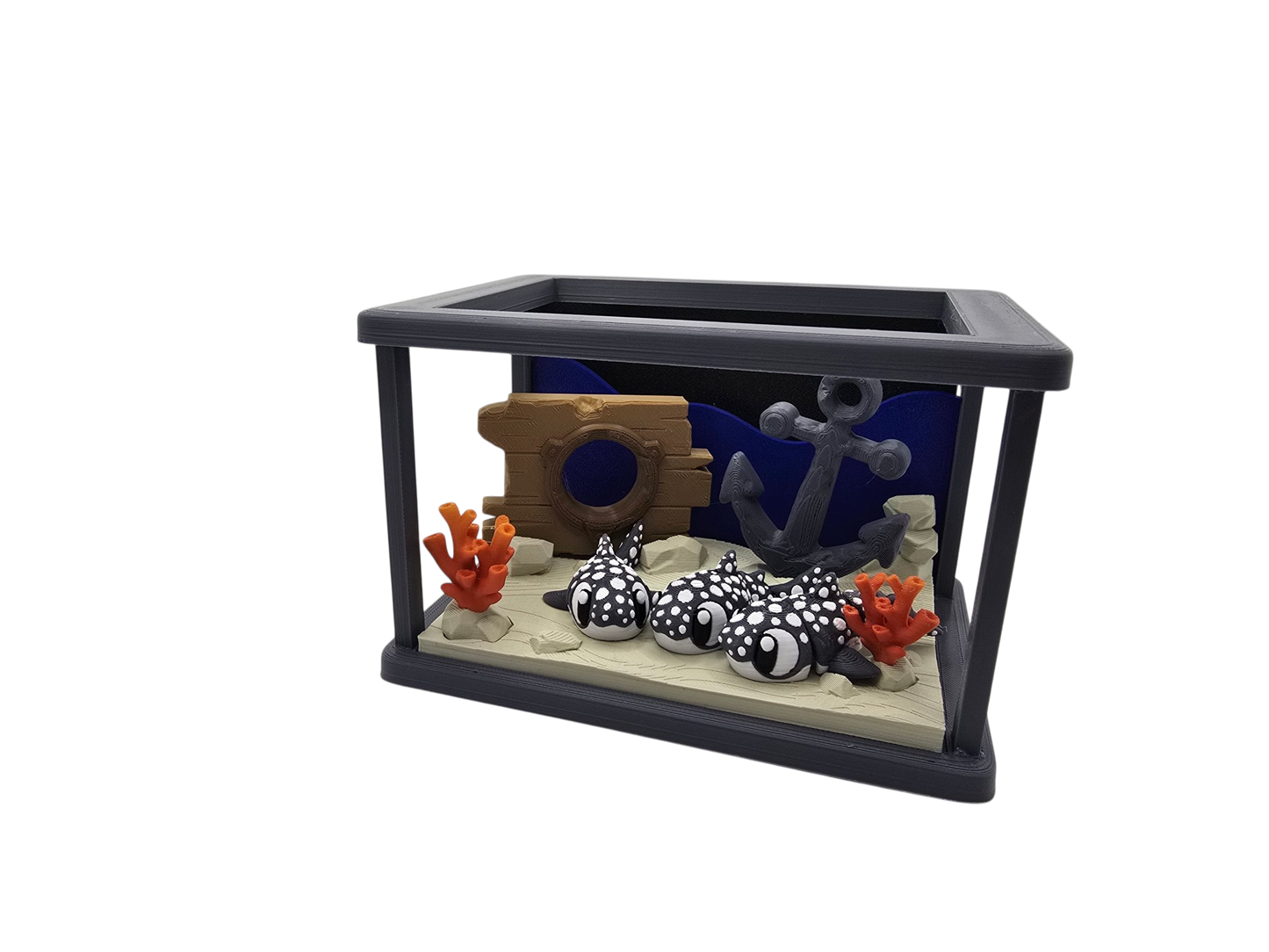 Cute Whale Diorama Set