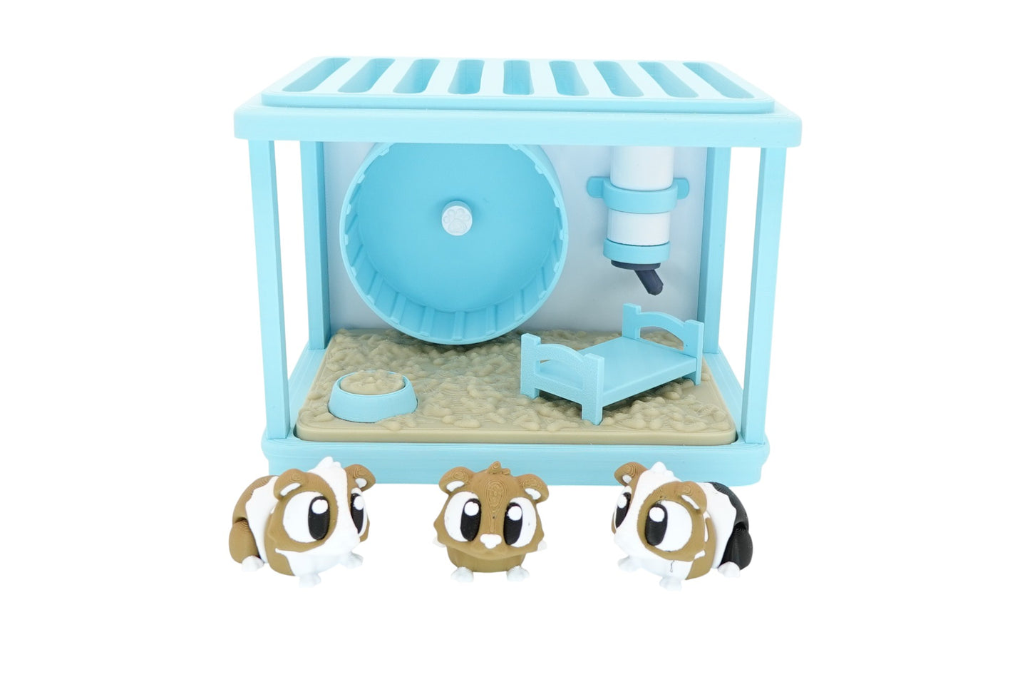 Guinea Pig / Hamster Cage Diorama Set