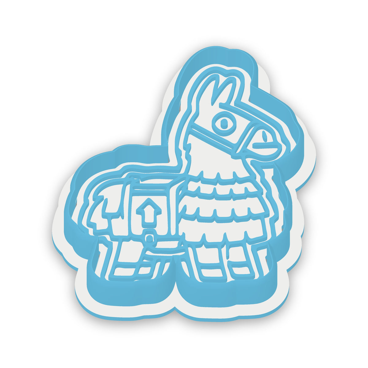 Fortnite Llama assembled cutter and embosser