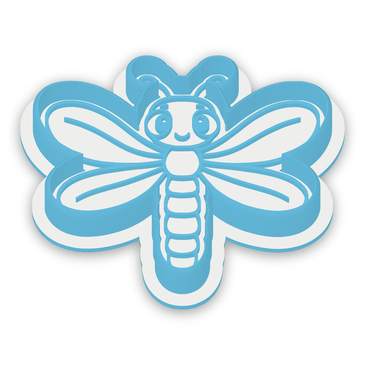 Dragonfly assembled cutter and embosser