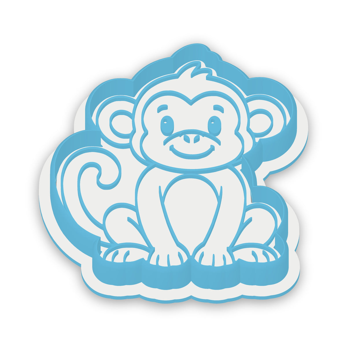 Monkey assembled cutter and embosser
