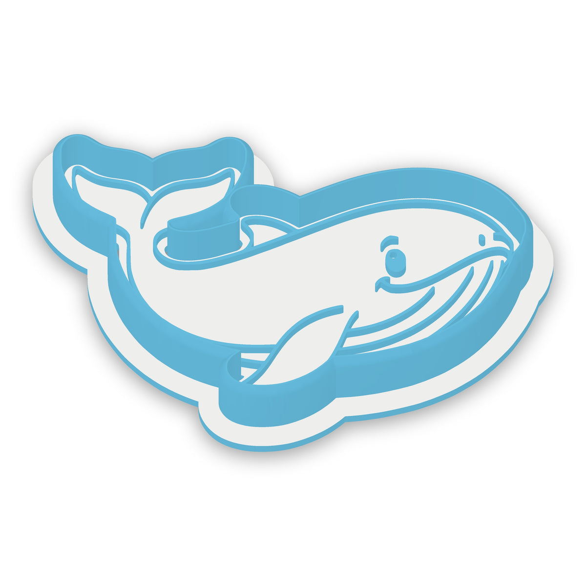 Blue Whale assembled cutter and embosser