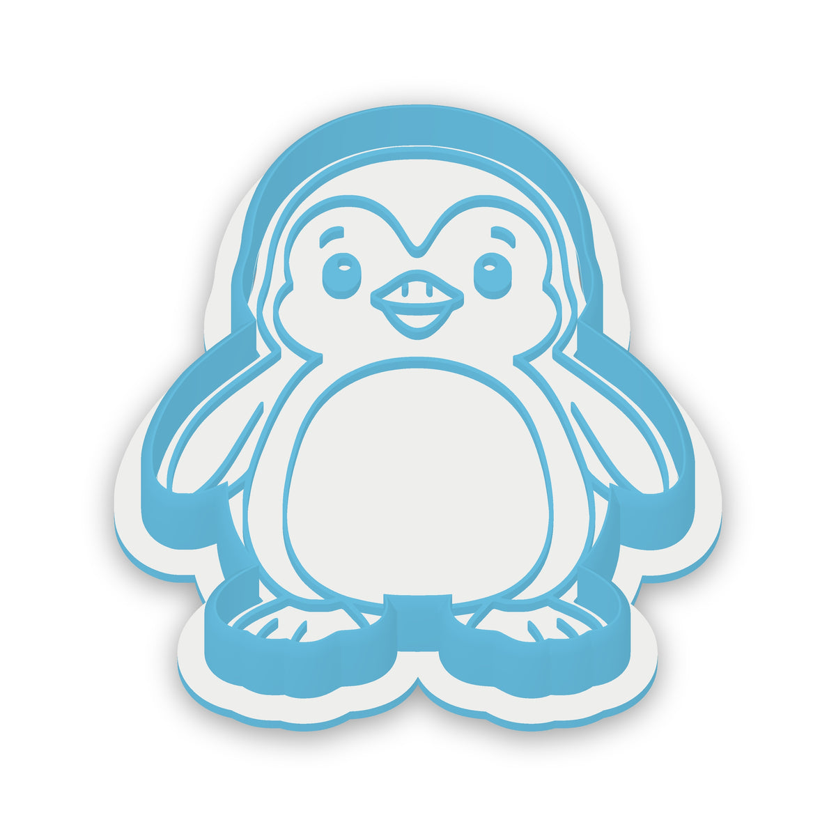 Penguin assembled cutter and embosser