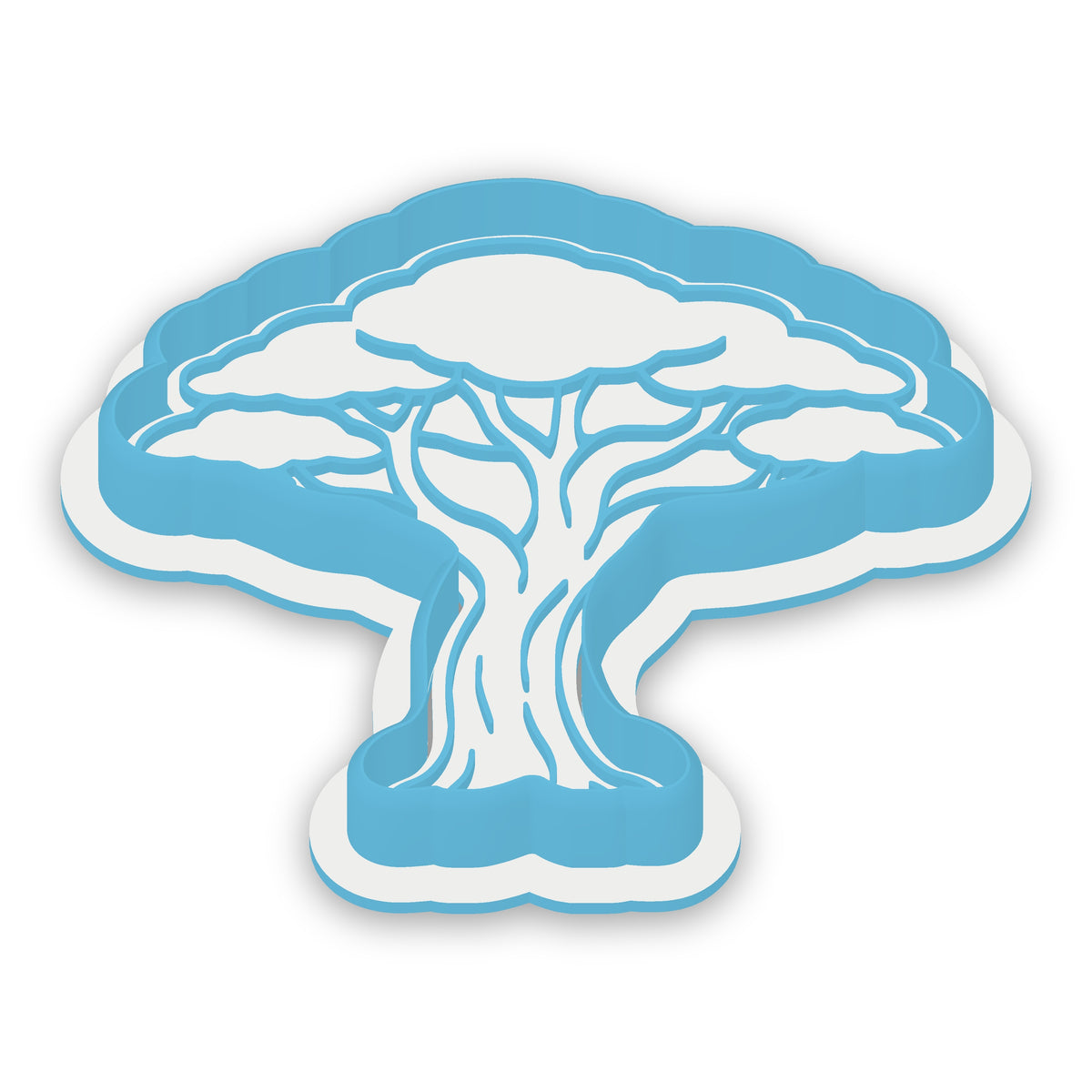 Acacia Tree assembled cutter and embosser