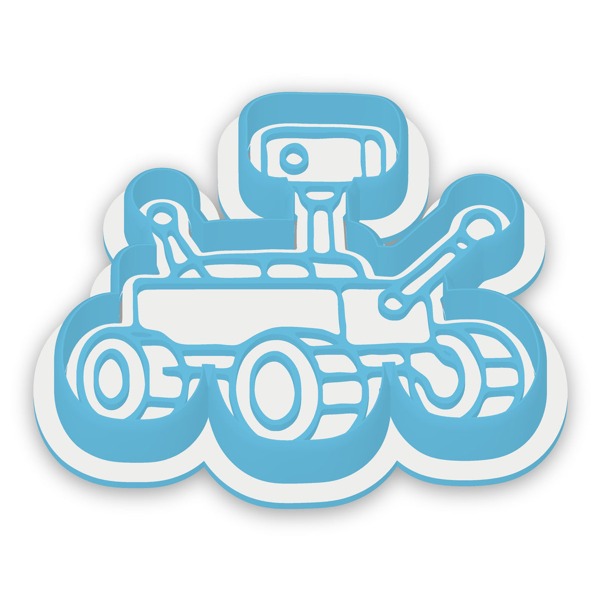 Space Rover assembled cutter and embosser