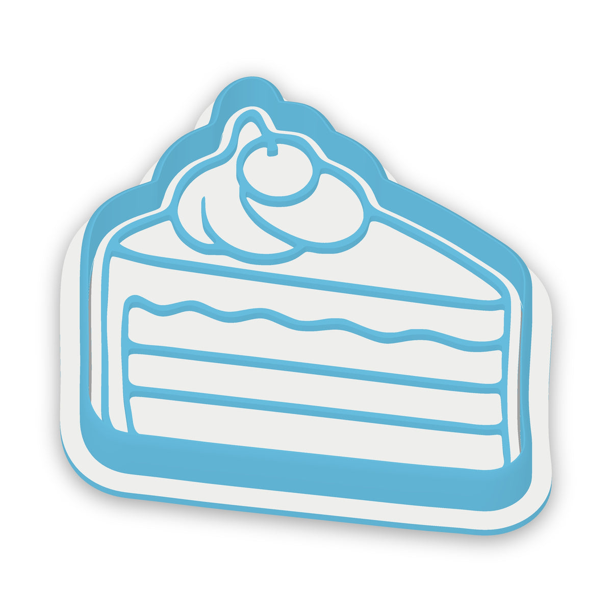 Cake Slice assembled cutter and embosser