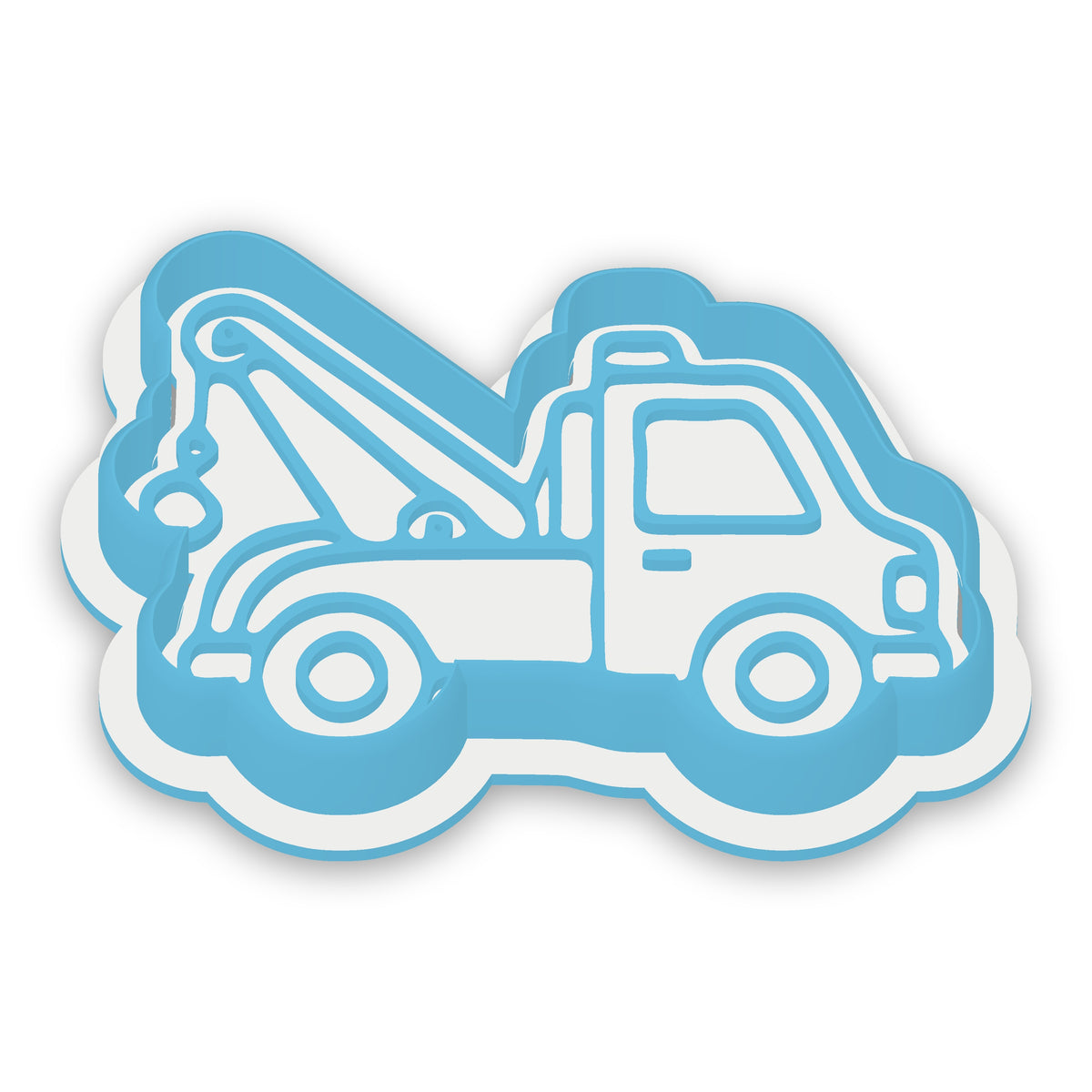 Tow Truck assembled cutter and embosser