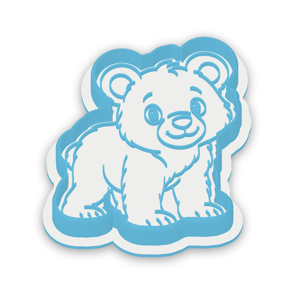 Bear Cub assembled cutter and embosser