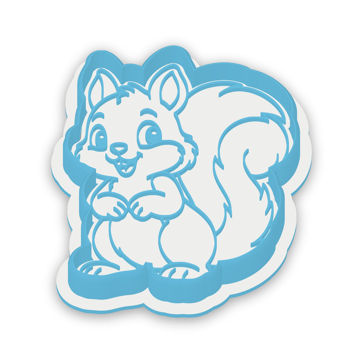 Squirrel assembled cutter and embosser