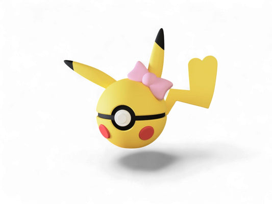 Pikachu (Female) #0025 Display Ball