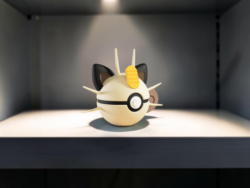 Meowth #0052 Display Ball