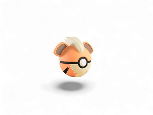 Growlithe #0058 Display Ball