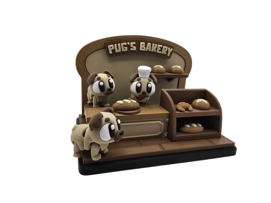 Pugs Bakery Diorama Set