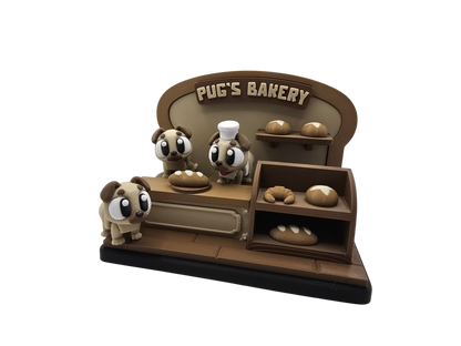 Pugs Bakery Diorama Set