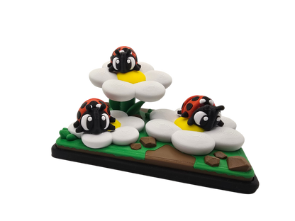 Lady Beetle/Bug Diorama Set