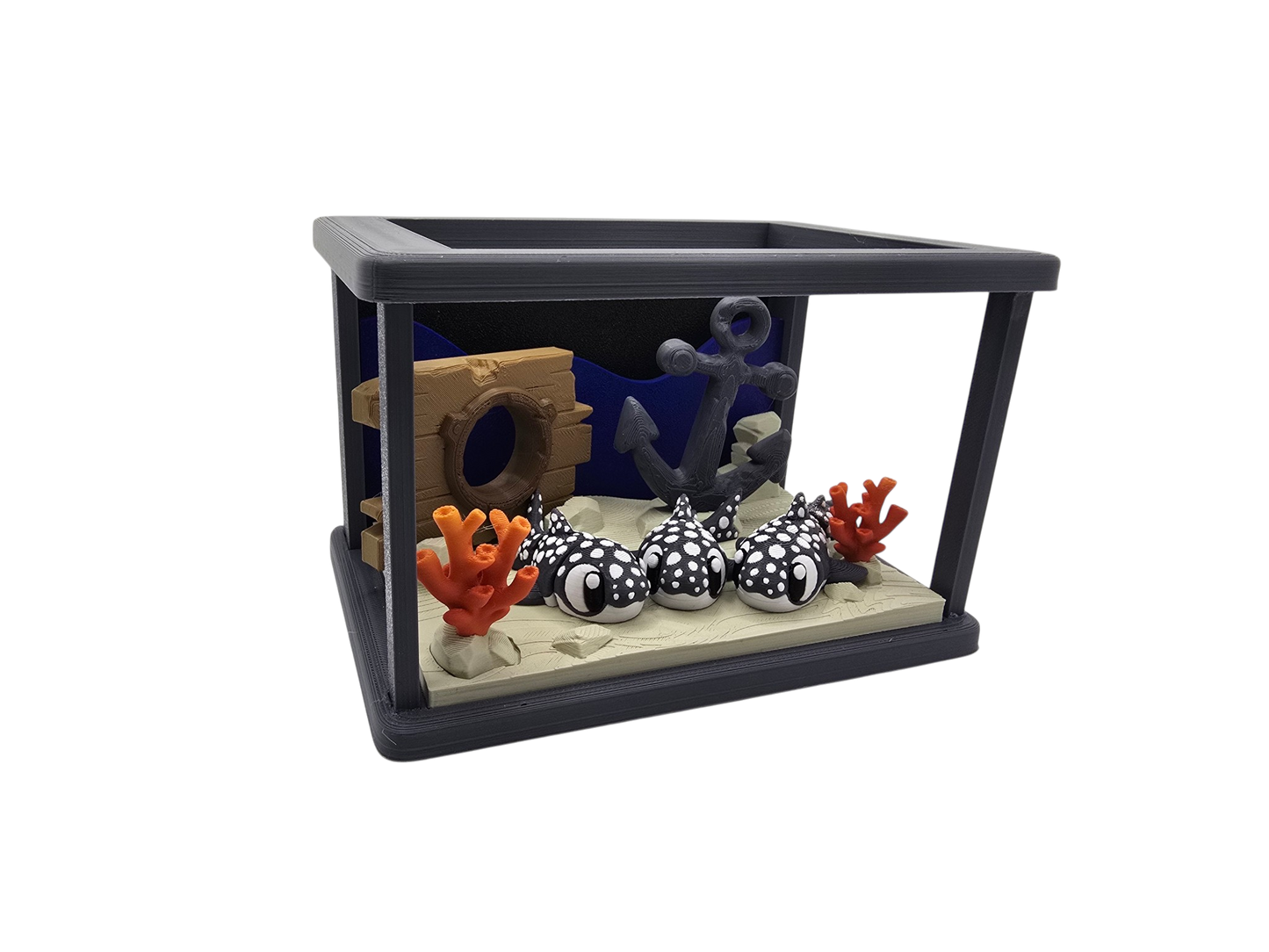 Cute Whale Diorama Set