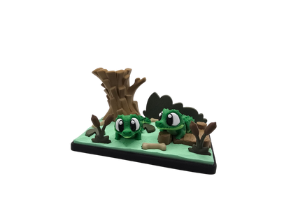 Crocodile/Alligator Diorama Set