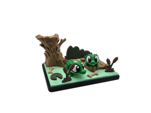 Crocodile/Alligator Diorama Set