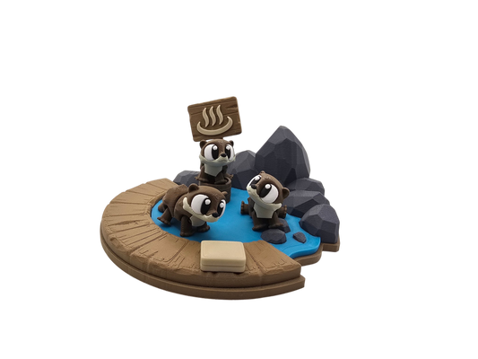 Otter Oasis Diorama Set