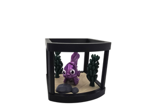 Betta Fish Aquarium Diorama Set