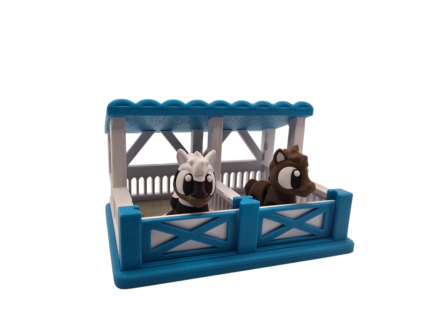Horse Stable Diorama Set