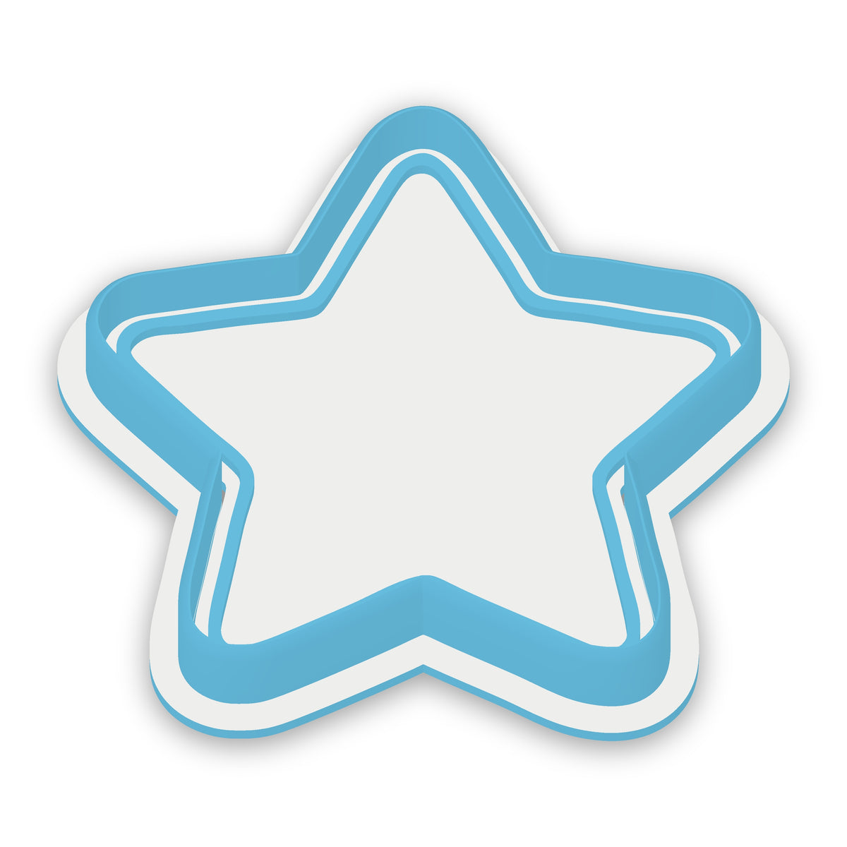 Star assembled cutter and embosser