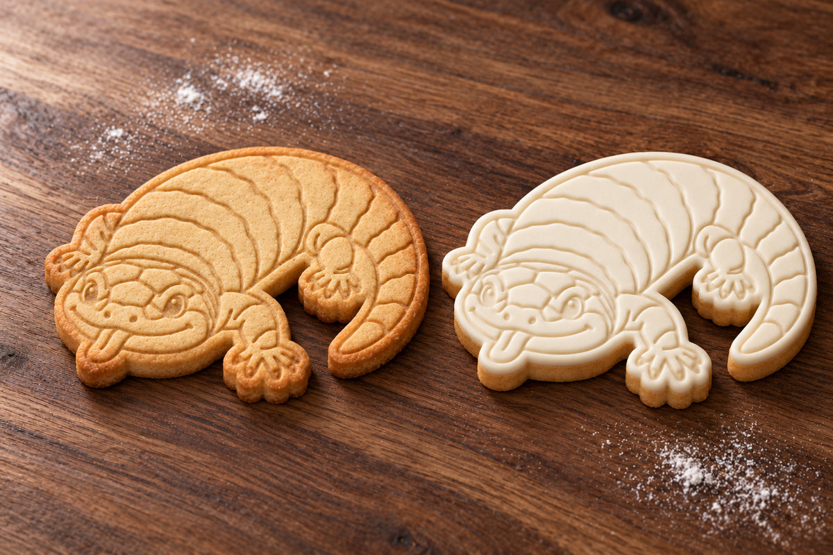 Blue Tongue Lizard Cookie Cutter & Embosser Set