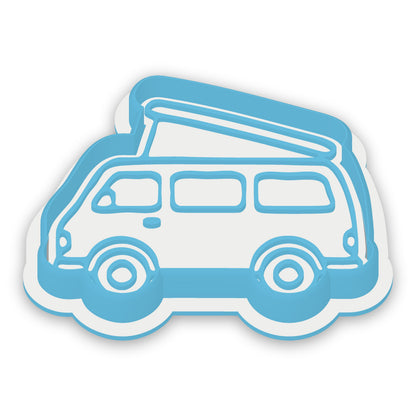Campervan assembled cutter and embosser