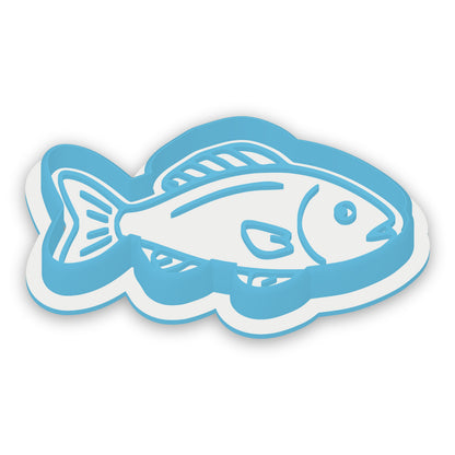 Fish assembled cutter and embosser