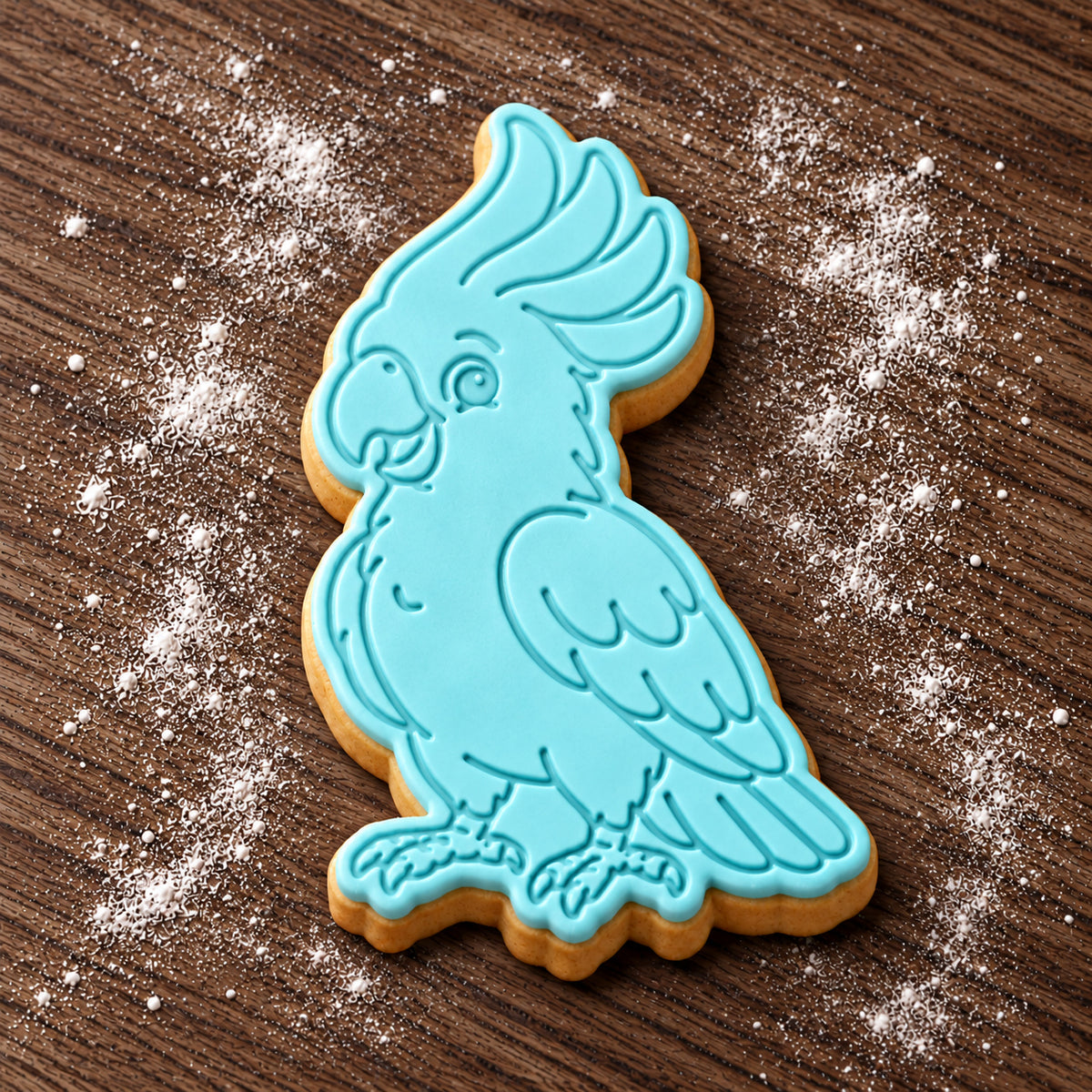 Cockatoo Cookie Cutter & Embosser Set