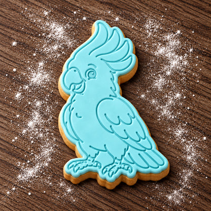 Cockatoo Cookie Cutter & Embosser Set