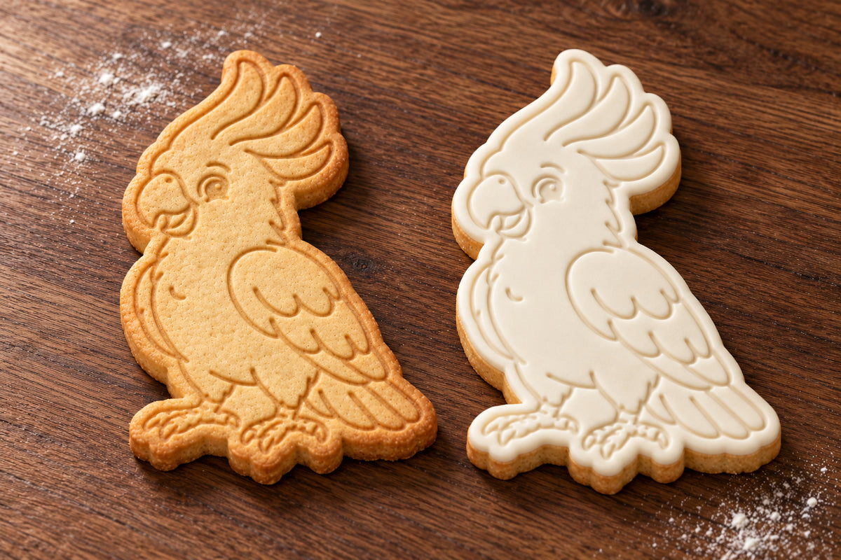 Cockatoo Cookie Cutter & Embosser Set