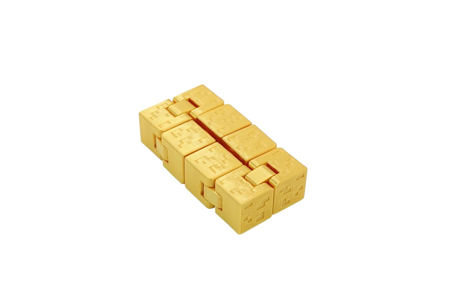 Fidget Infinity Cube Gold Block