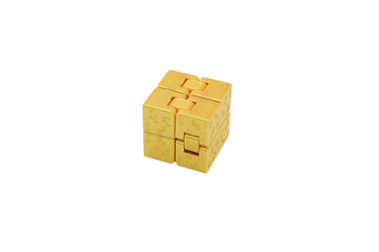 Fidget Infinity Cube Gold Block