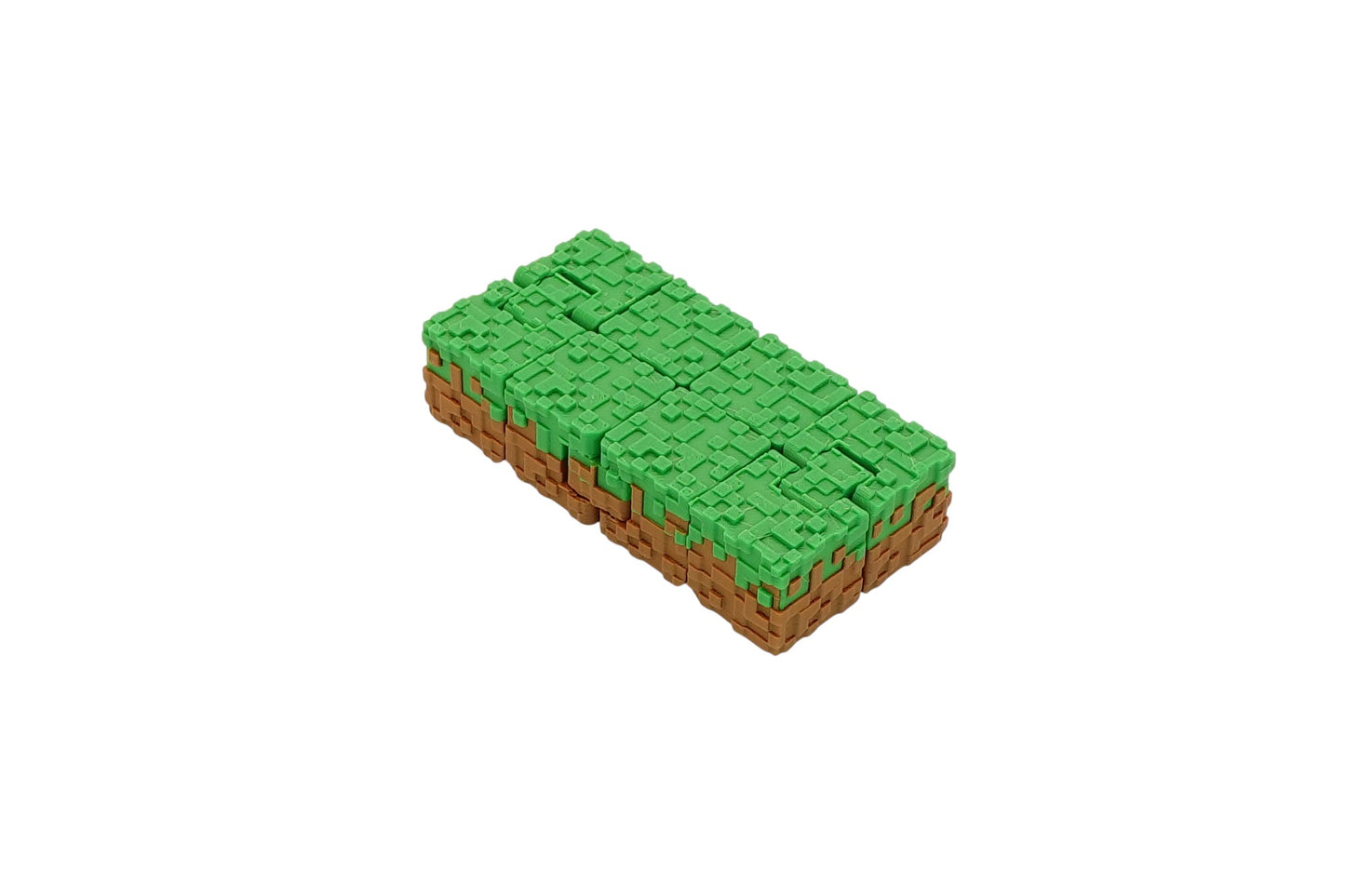 Fidget Infinity Cube Grass Block