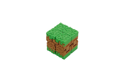 Fidget Infinity Cube Grass Block