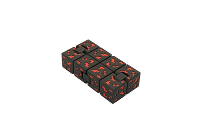 Fidget Infinity Cube Red Stone Block