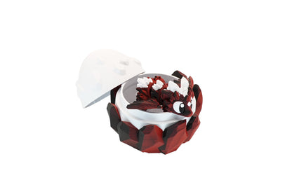 Crystal Volcanic Dragon & Egg