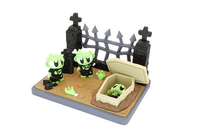 Zombie Graveyard Diorama Set