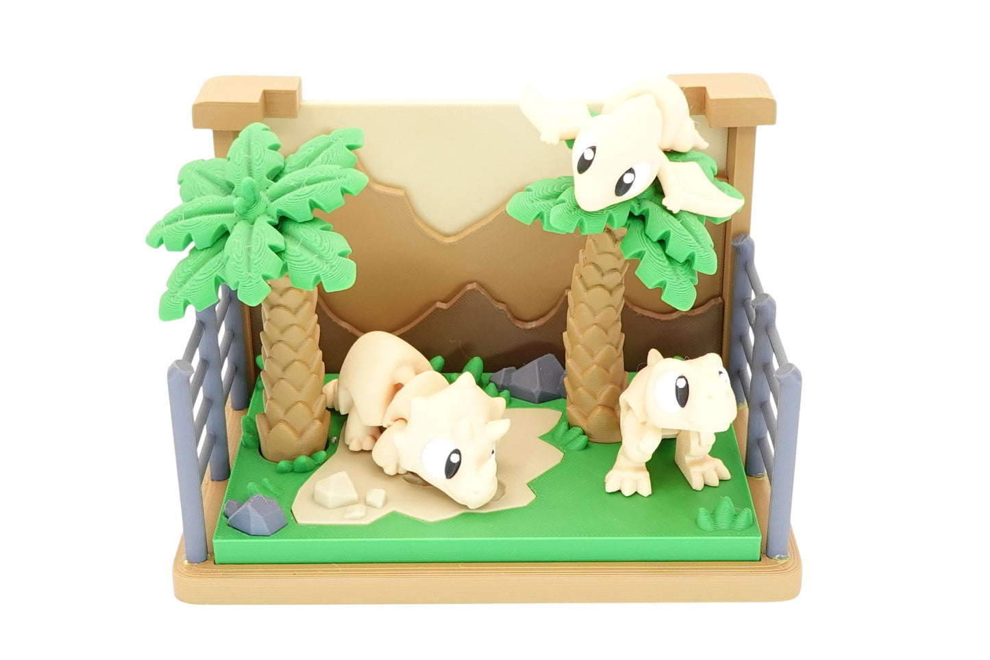 Dinosaur Jurassic Diorama Set