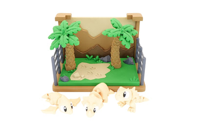 Dinosaur Jurassic Diorama Set