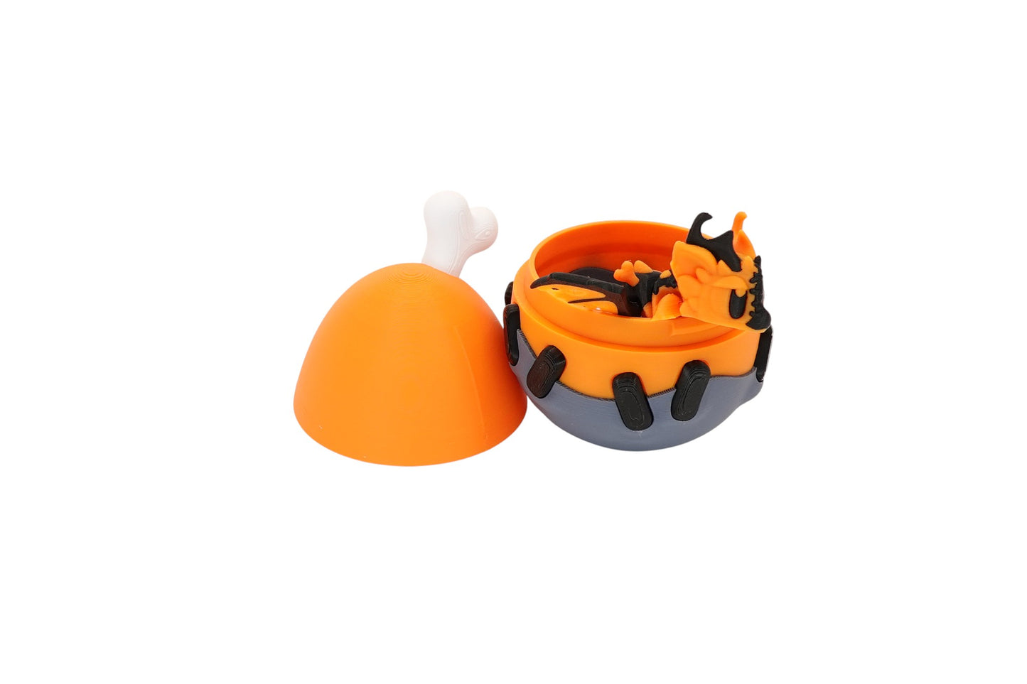 Crystal Halloween Dragon & Egg