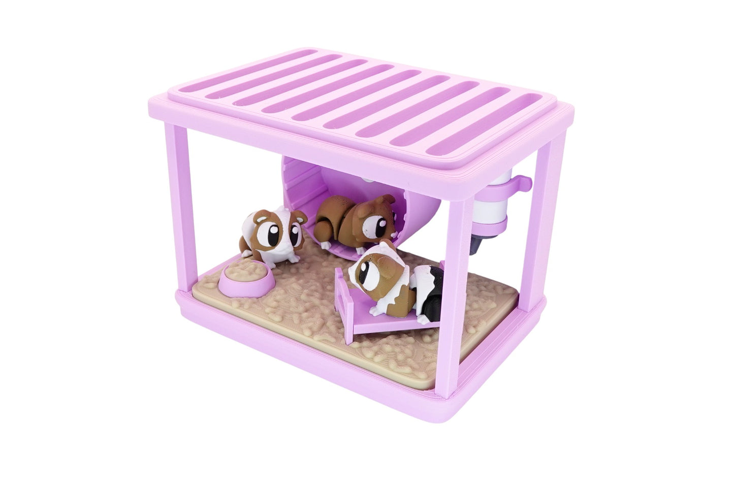 Guinea Pig / Hamster Cage Diorama Set