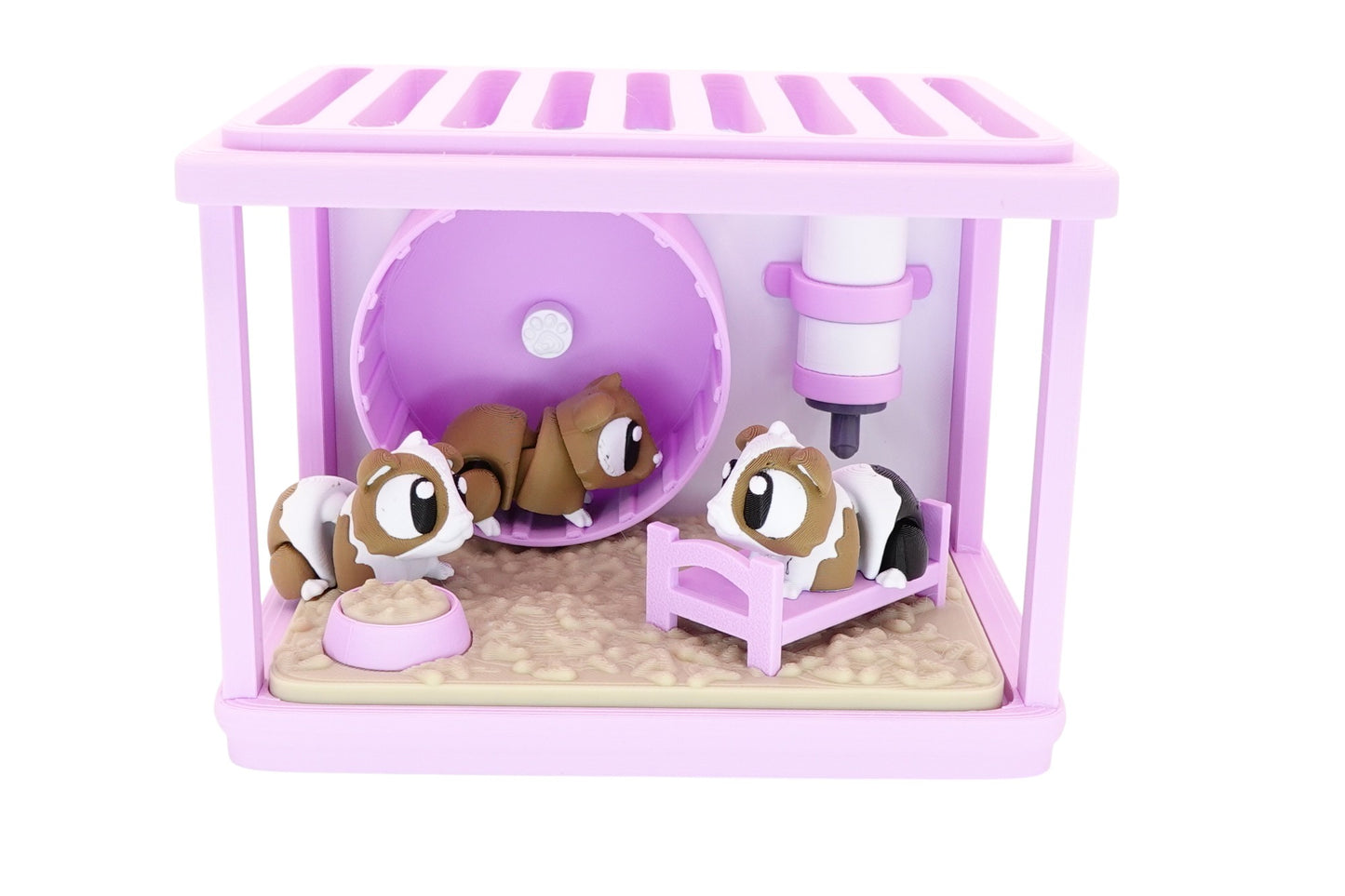 Guinea Pig / Hamster Cage Diorama Set