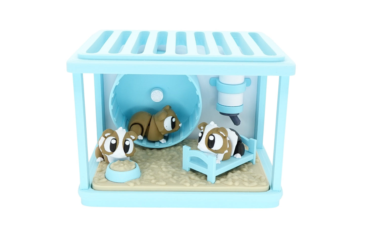 Guinea Pig / Hamster Cage Diorama Set