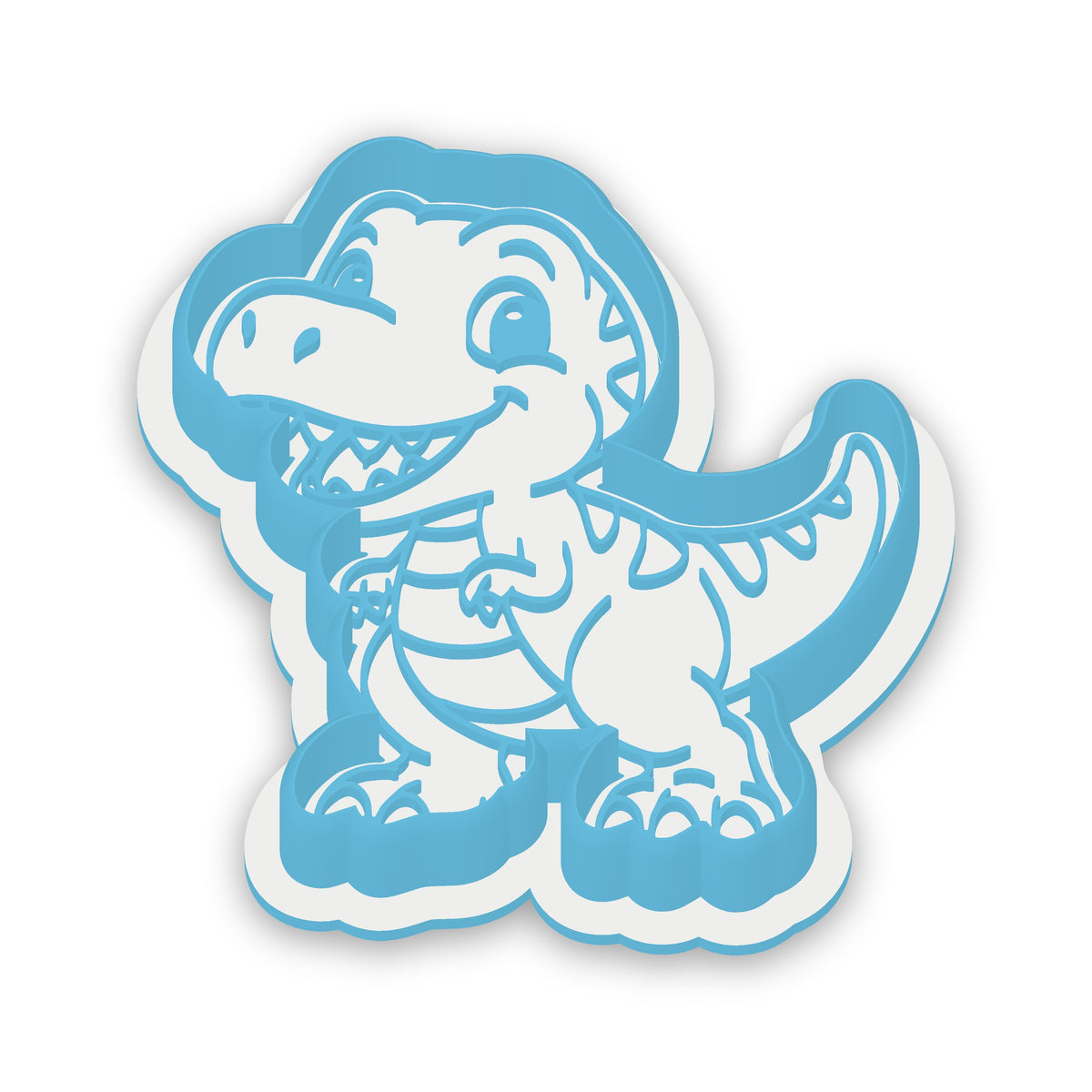 Baby T-Rex assembled cutter and embosser