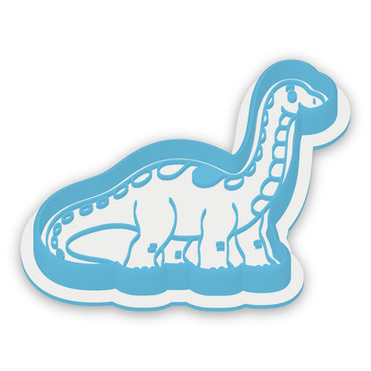 Diplodocus assembled cutter and embosser