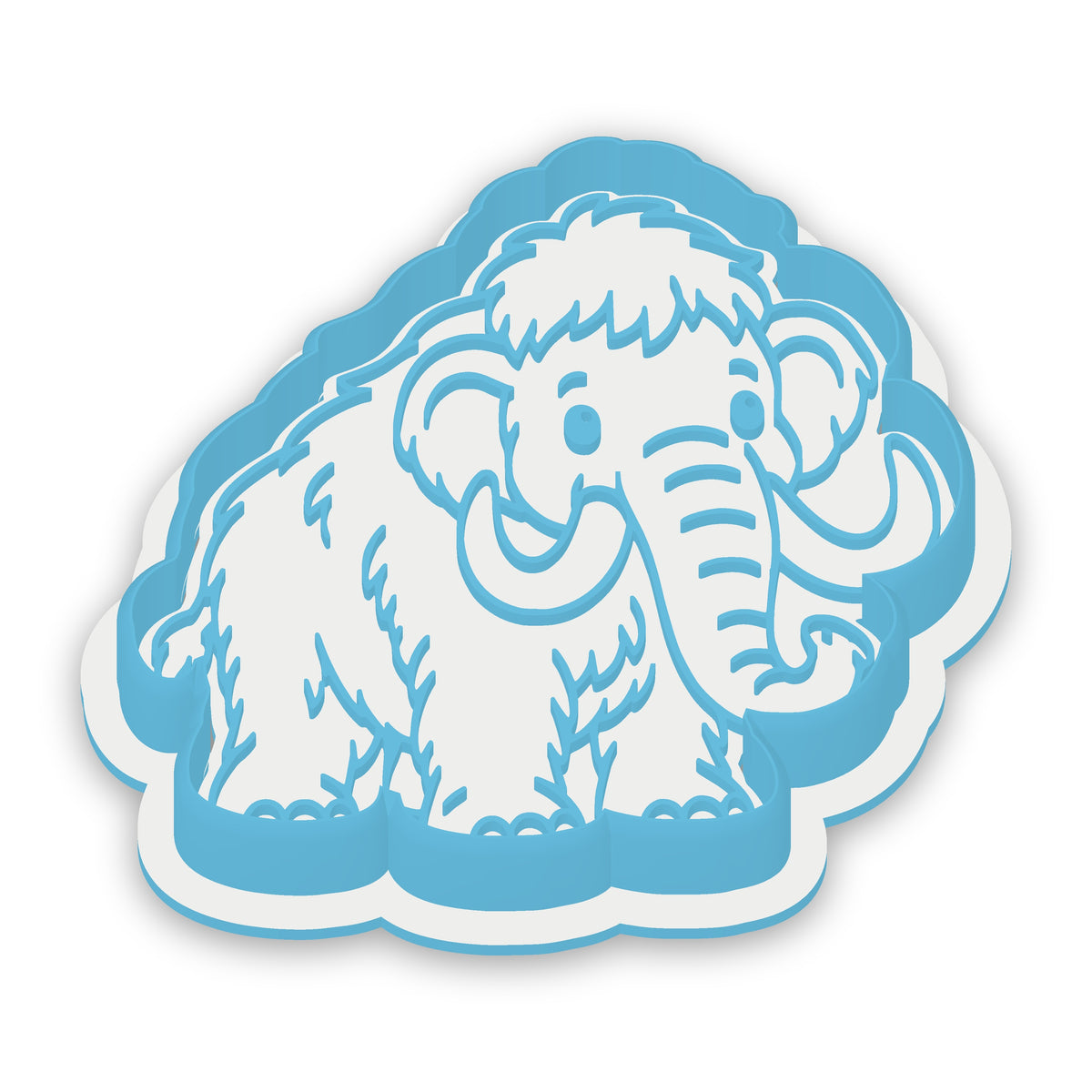 Woolly Mammoth assembled cutter and embosser